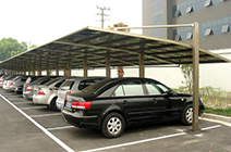 鋼結構汽車棚