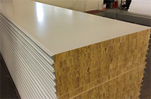 彩鋼巖棉夾芯板