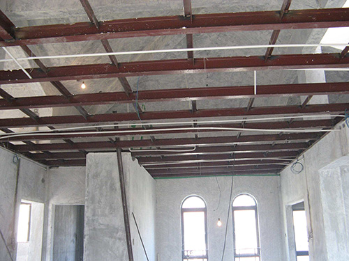 鋼結構二層搭建方法